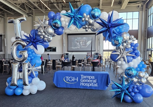 60 Starburst Balloon event