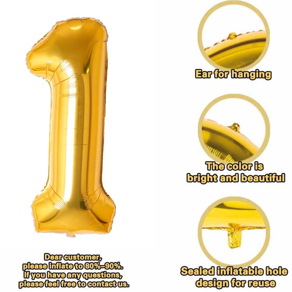 numbers foil balloon inc