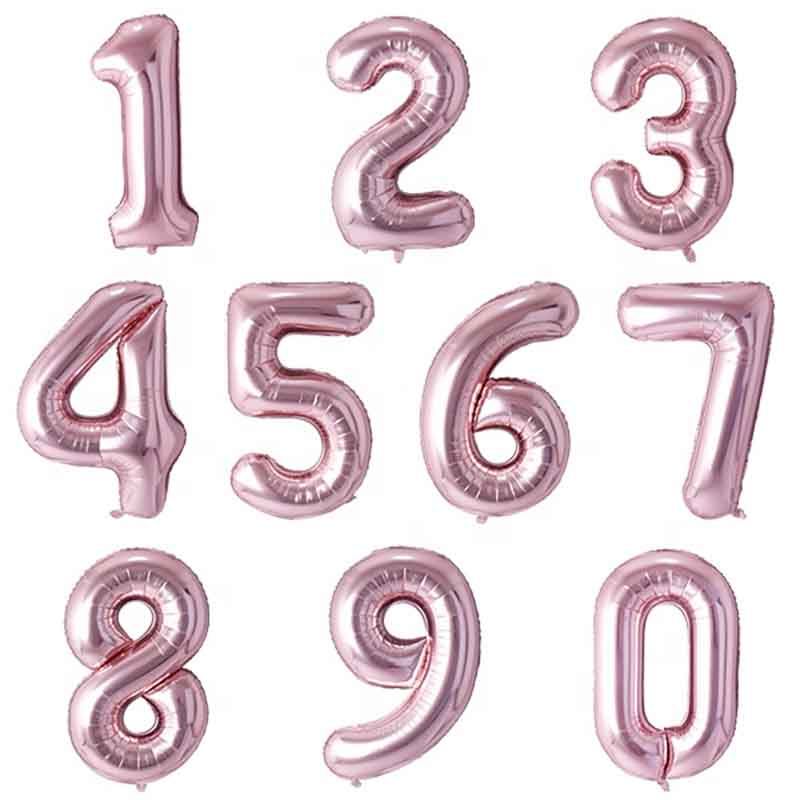 numbers mylar balloon inc
