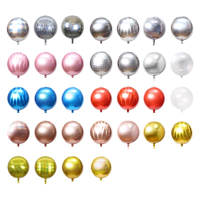 Round sphere foil balloons agency
