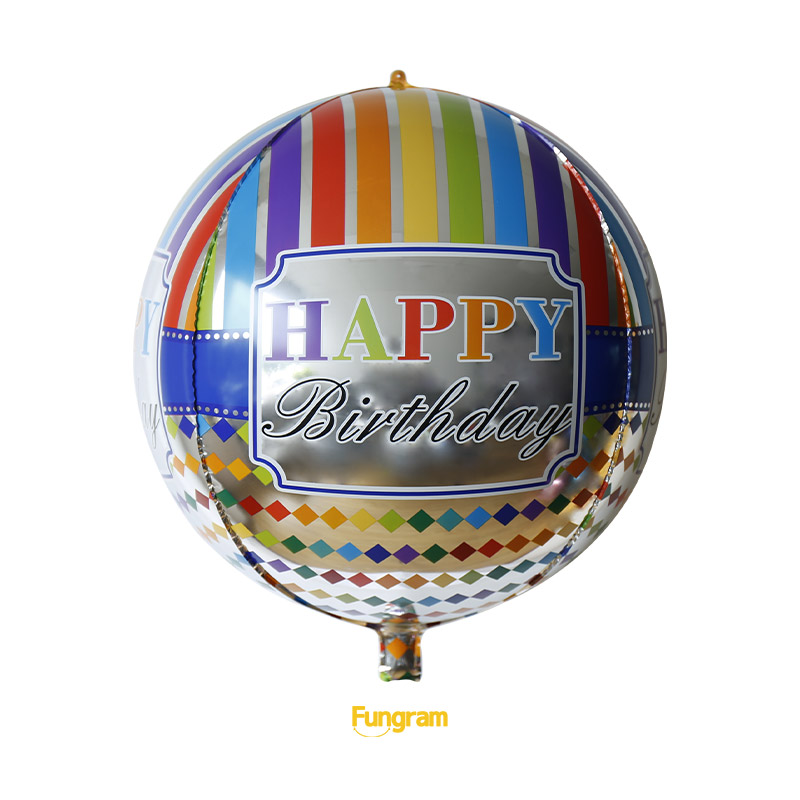 Happy birthday foil balloons factories
