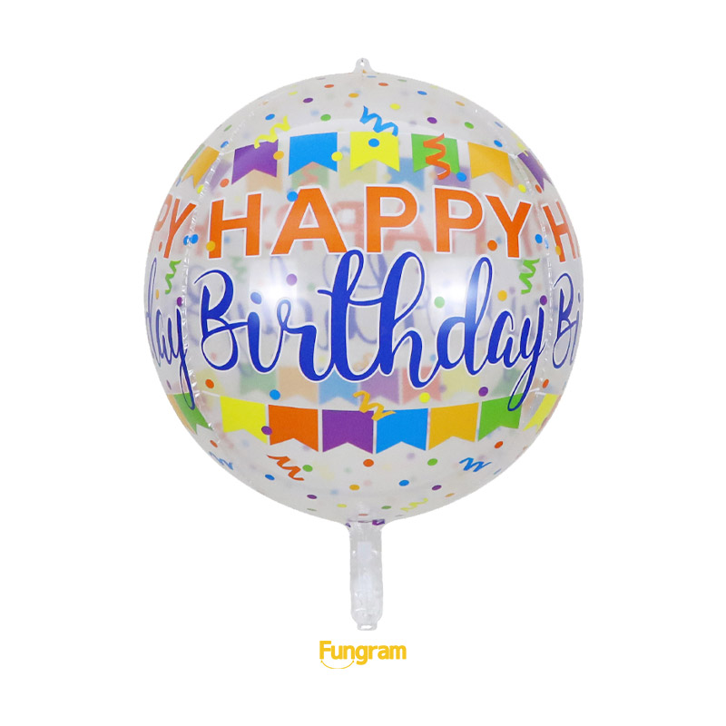 Happy birthday foil balloons exporter