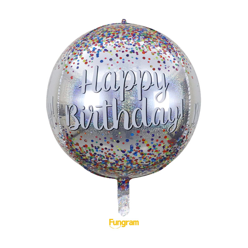 Happy birthday foil balloons makers