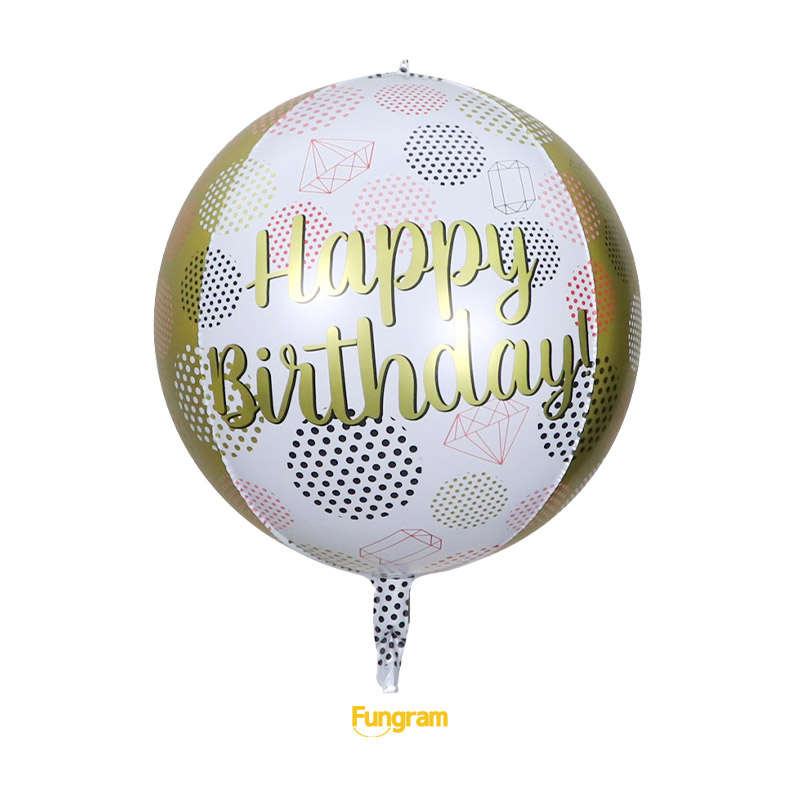 Happy birthday foil balloons companies