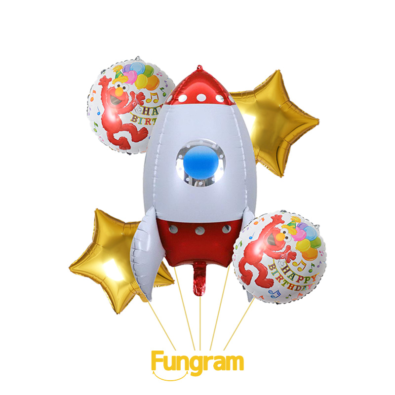 Happy birthday balloons foil agency