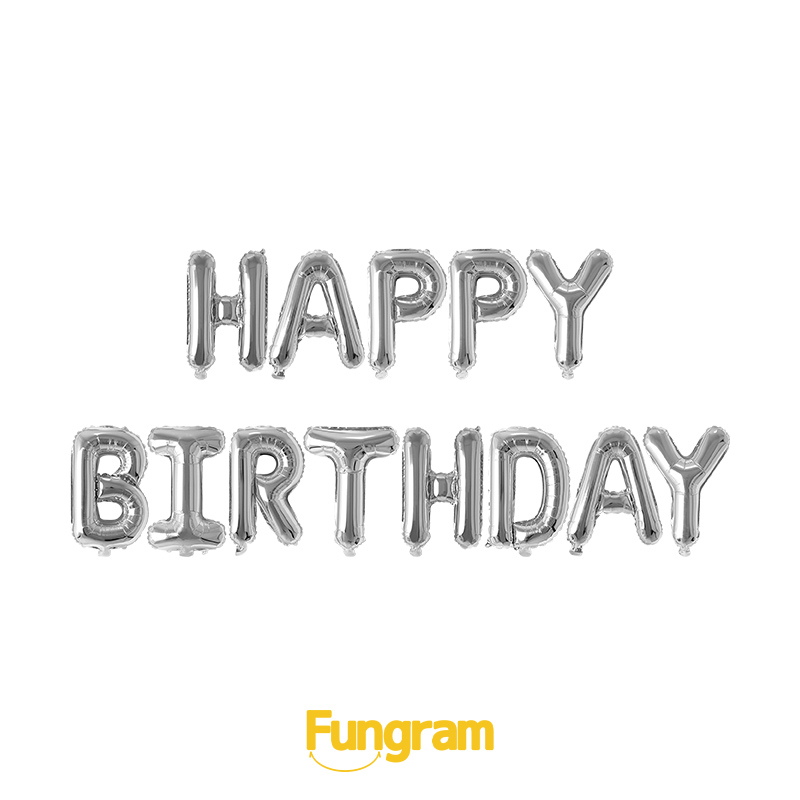 Happy Birthday Letter Foil balloons Bulks