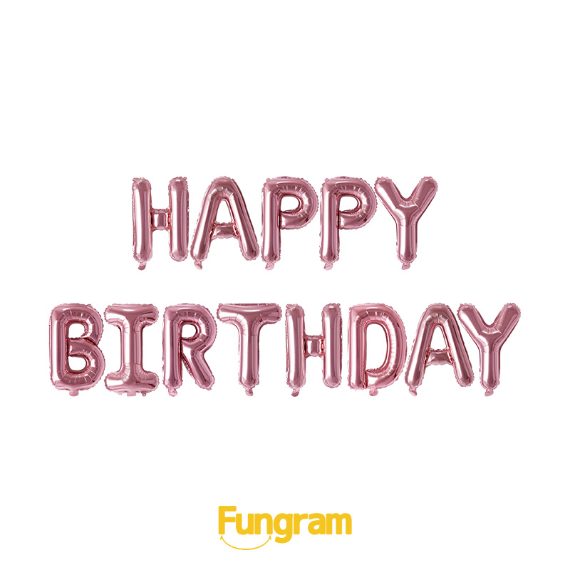 Happy Birthday Letter Foil balloons Companies