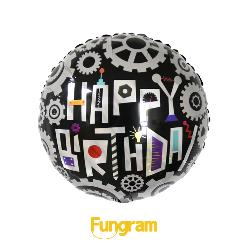 Aluminium Balloons Birthday Traders