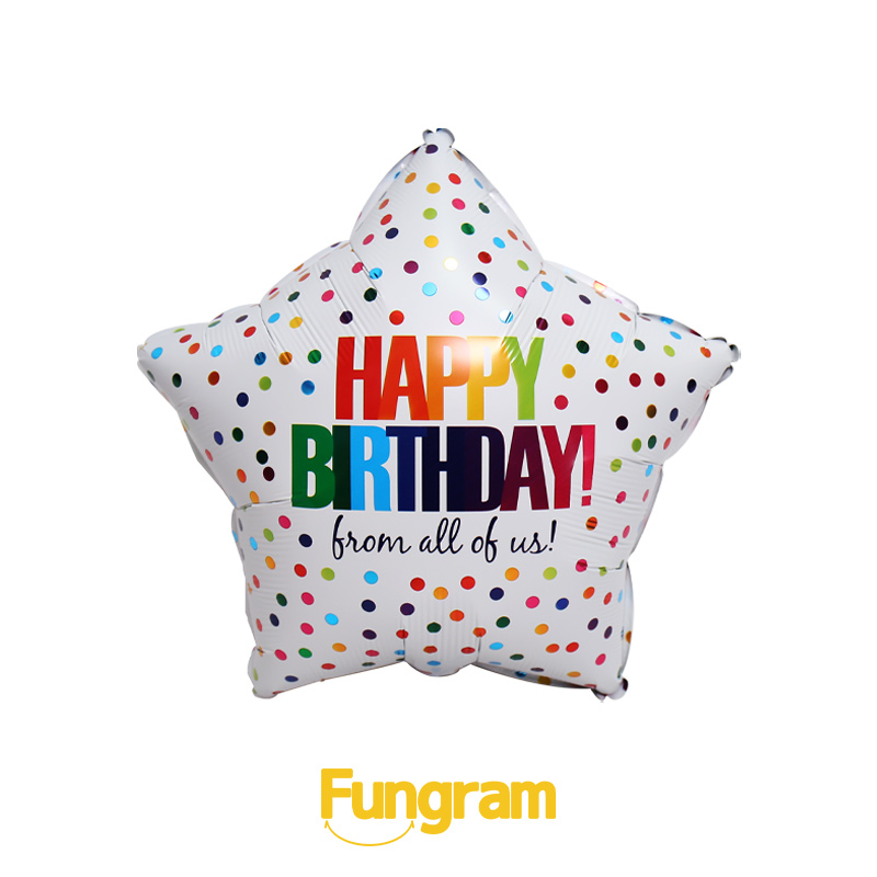 Foil Balloon Happy Birthday Maker