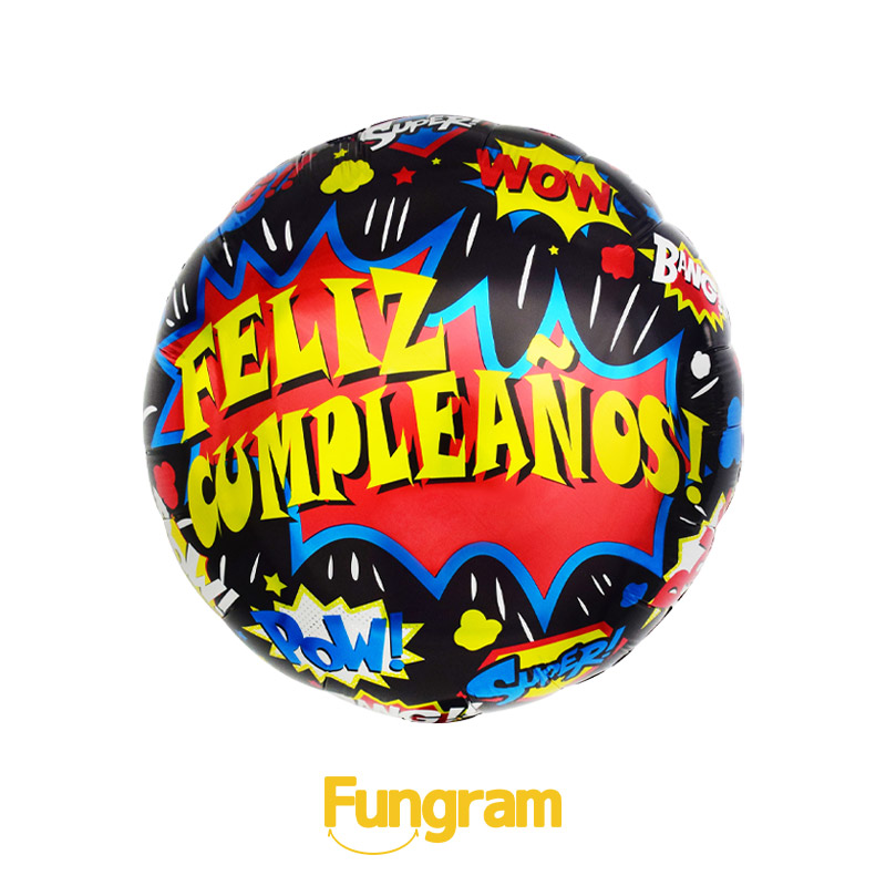 Spanish Happy Birthday Foil Ballon