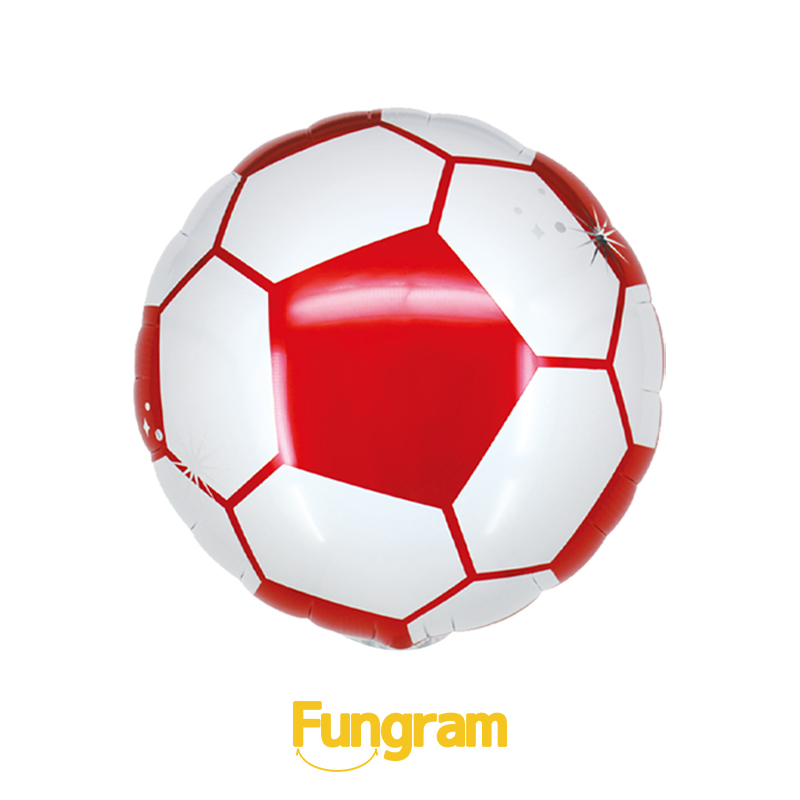 Round Football Foil Balloon