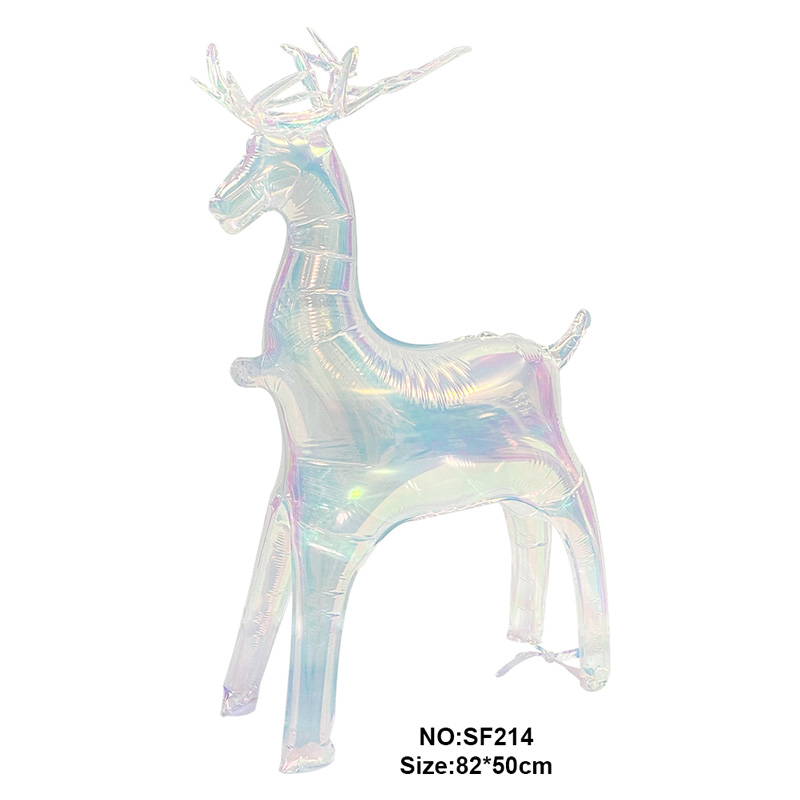 Iridescent Standing Elk Balloons