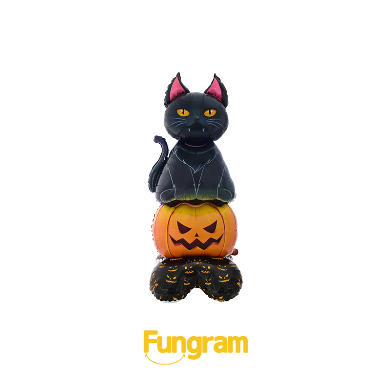 Halloween Black Cat Balloon
